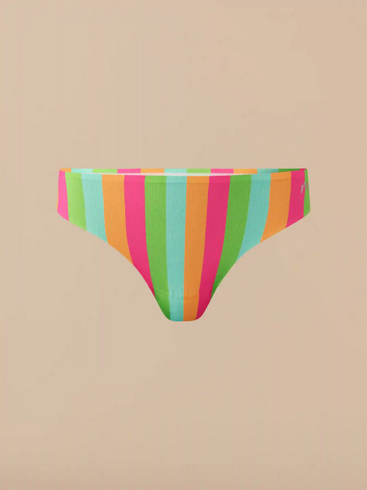 Breathe Thong | Neon Stripes