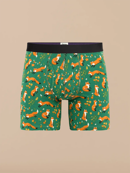 TrueCotton Ball Caddy™ Boxer Brief w/ Fly | What the Fox