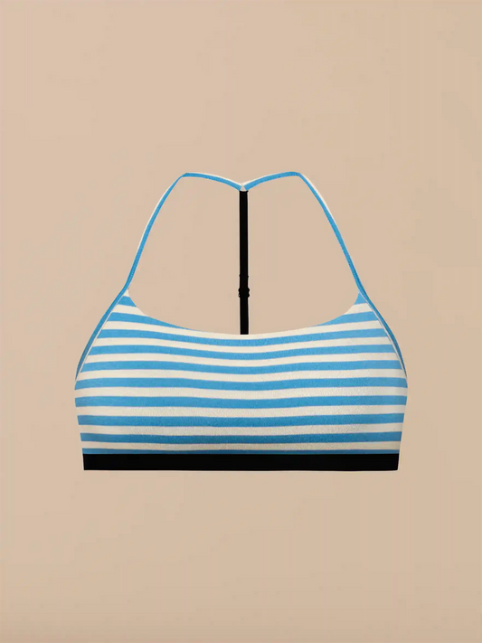 UltraModal™ Core T-Back Bralette | Amalfi Stripes