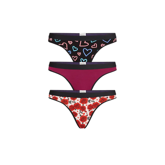 UltraModal™ Core Thong 3-Pack | Electric Love Pack