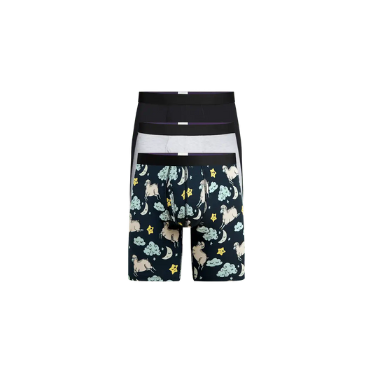 UltraModal™ Core Long Boxer Brief w/ Fly 3-Pack | Sound Ashleep Pack