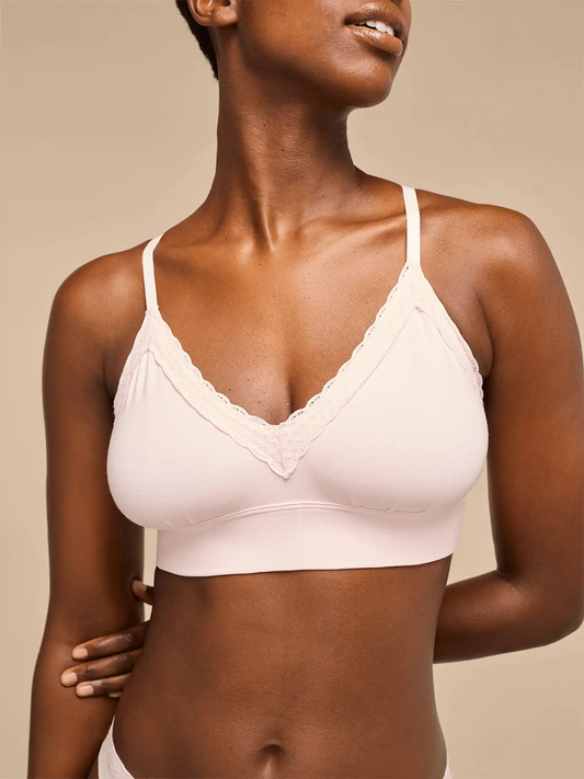 UltraModal™ Lace Plunge Bralette | Teal