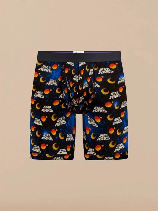 UltraModal™ Core Ball Caddy Long Boxer Brief w/ Fly | Galaxy Far Far Away