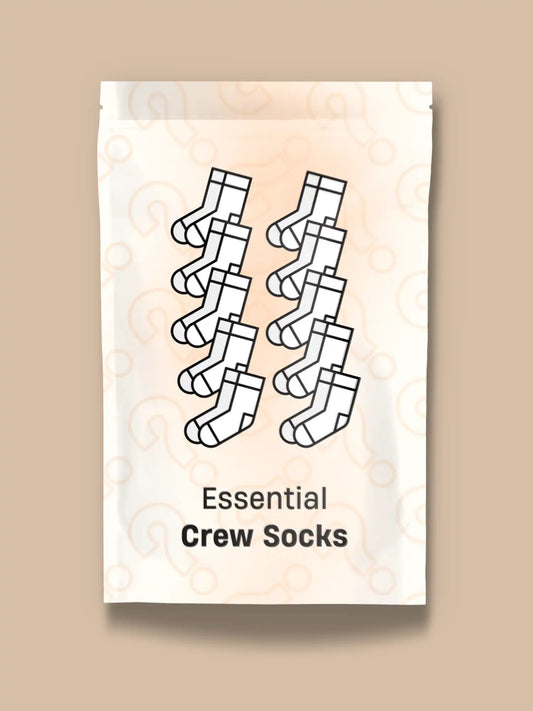 Essential Crew Sock 10-Pack | It's a Mystery!