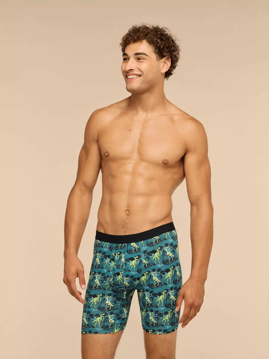 TrueCotton Long Boxer Brief w/ Fly | Tree Rex