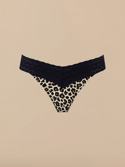 UltraModal™ Lace V-Front Thong | Wild Cat