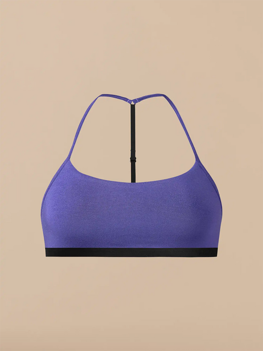 UltraModal™ Core T-Back Bralette | Berry Blue