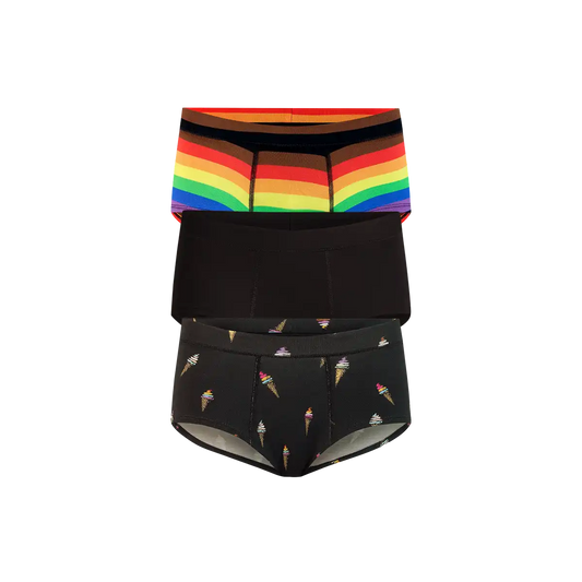 UltraModal™ FeelFree Cheeky Brief 3-Pack | Pride Pack