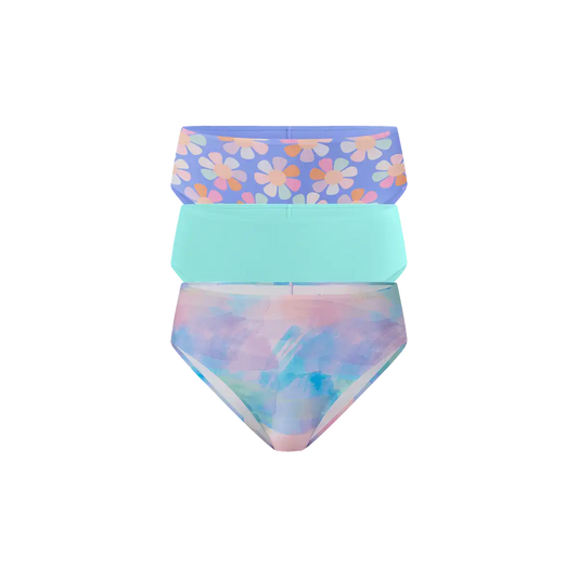 Seamless Tanga 3-Pack | Groovy Kaleidoscope Pack