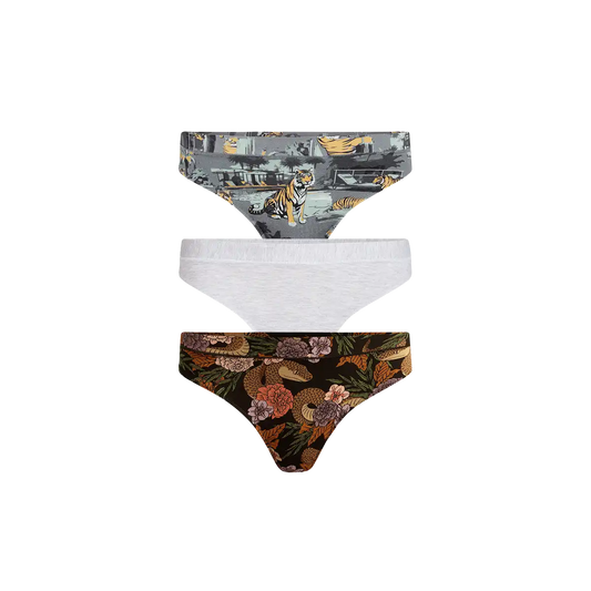 UltraModal™ FeelFree Thong 3-Pack | Untamed Pack