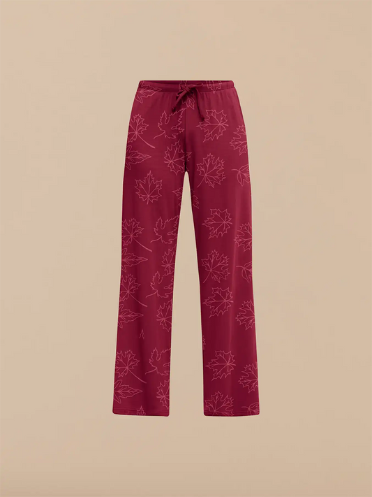 UltraModal™ Wide Leg Lounge Pant | Rustling Rouge