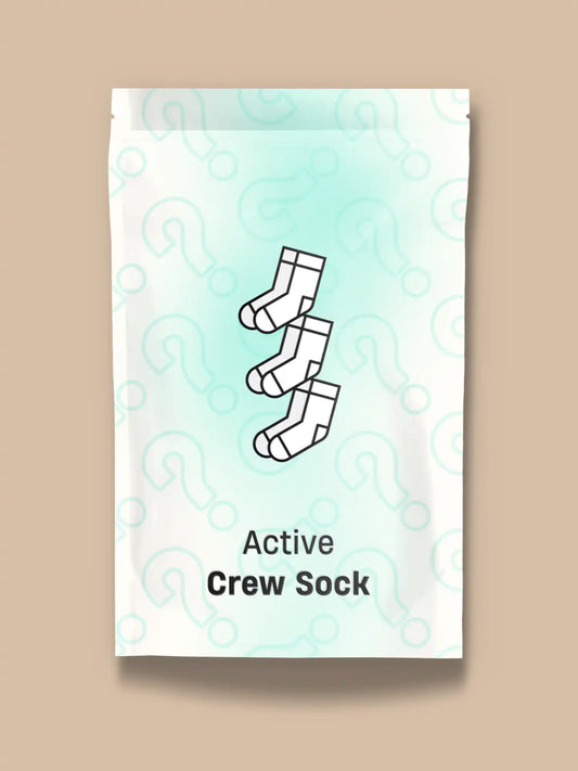 Active Crew Sock 3-Pack | It's a Mystery!