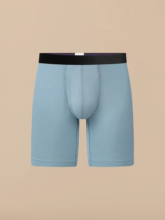 UltraModal™ Core Long Boxer Brief w/ Fly | Slate Blue