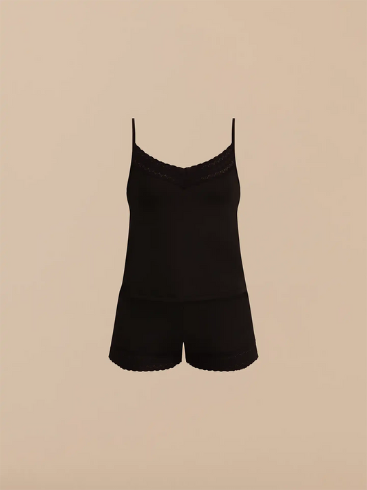UltraModal™ Lace PJ Set | Black