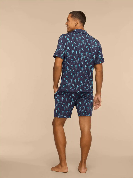 UltraModal™ Short Sleeve PJ Set - Men's | Starry Jellies