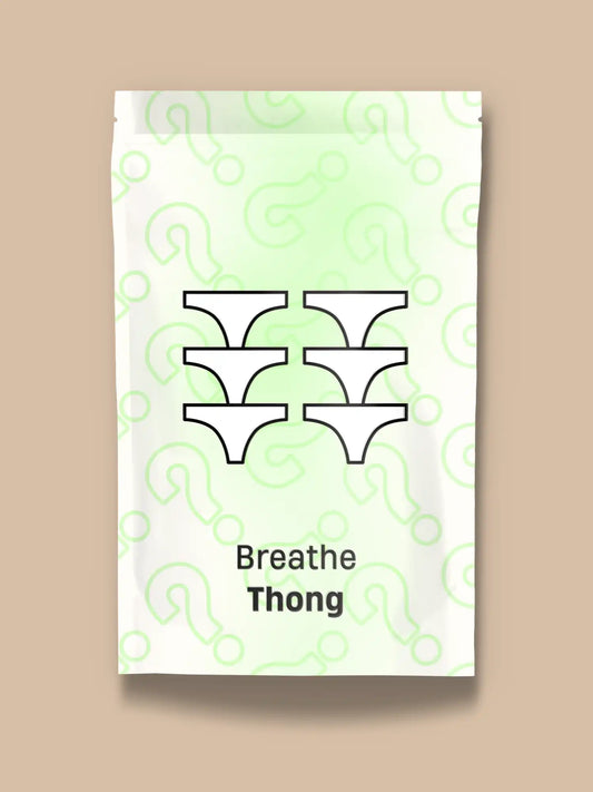 Breathe Thong 6-Pack | It's a Mystery!
