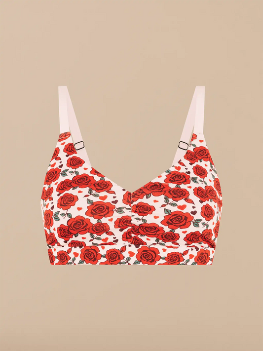 Curvy UltraModal™ FeelFree Ruched Bralette | Rosy Cheeks