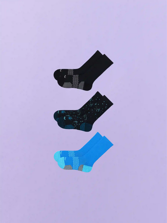 Active Crew Sock 3-Pack | Universe Pack