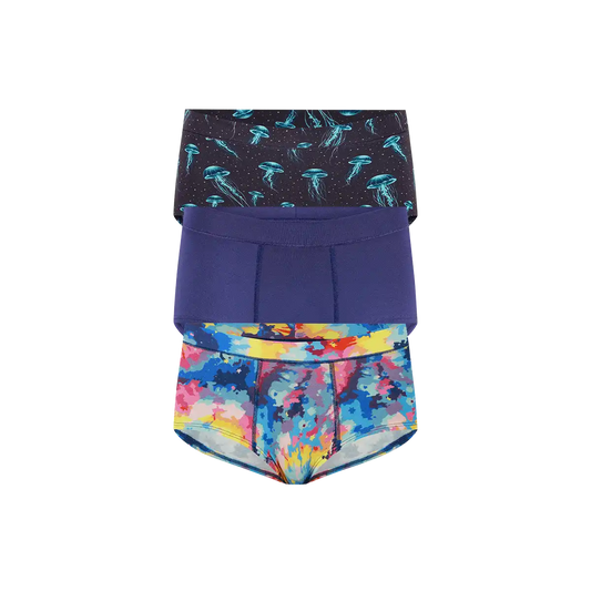 UltraModal™ FeelFree Cheeky Brief 3-Pack | Cosmic Drift Pack