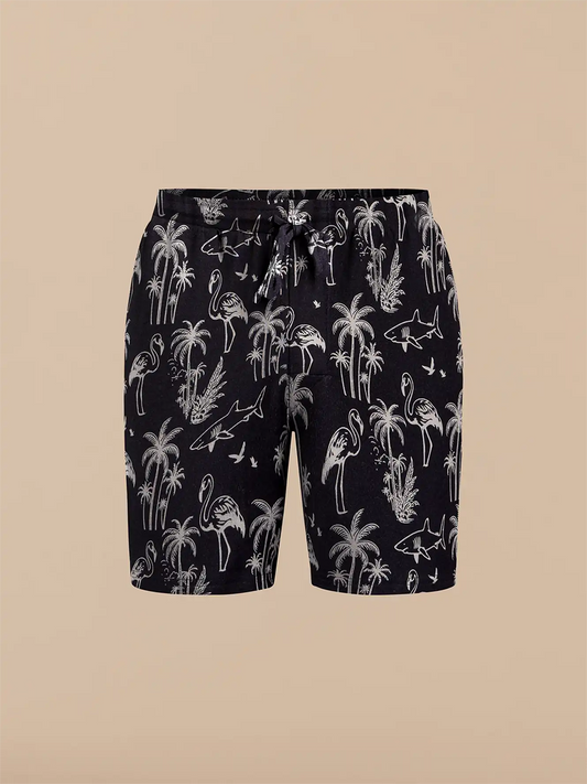 UltraModal™ Lounge Short - Men's | Black Wild Life