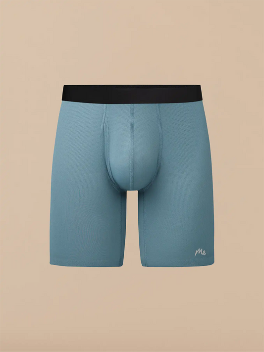 Breathe Long Boxer Brief w/ Fly | Goblin Blue