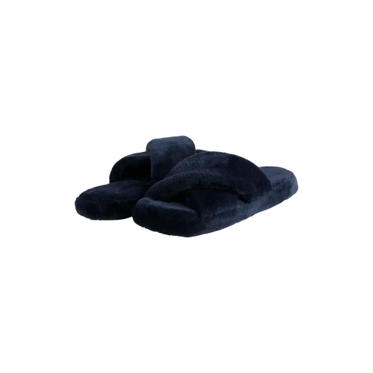 Plush Slippers | Dark Sapphire