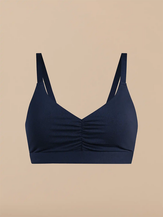 Curvy UltraModal™ FeelFree Ruched Bralette | Dark Sapphire/Dark Sapphire