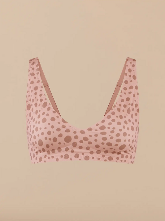 Seamless Plunge Bralette | Spotted 2.0