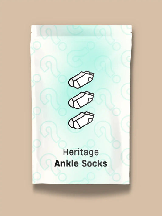 Mystery Heritage Ankle Sock 3-Pack | It's a Mystery!
