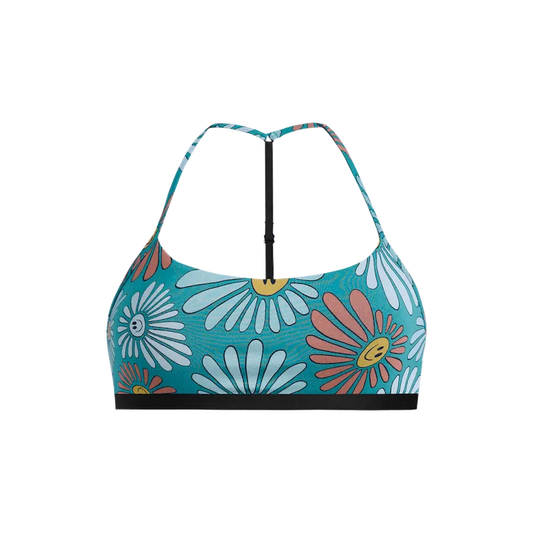 UltraModal™ Core T-Back Bralette | Disco Daisies