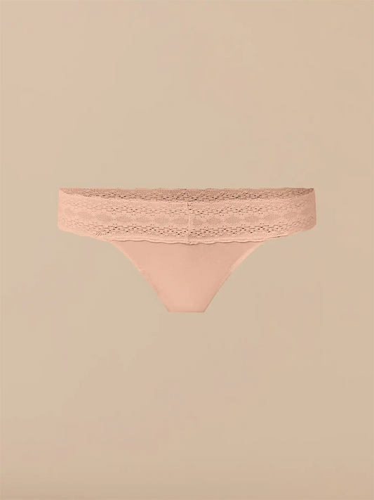 UltraModal™ Lace Low-Rise Thong | Sand Dune
