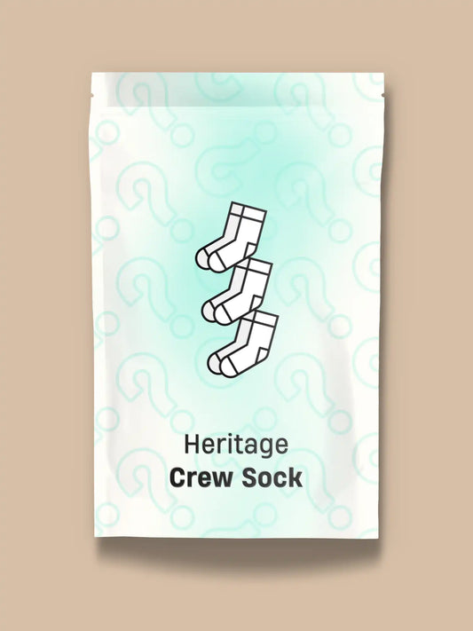 Mystery Heritage Crew Sock 3-Pack | It's a Mystery!