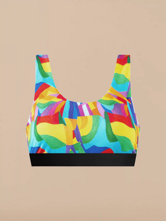 Curvy UltraModal™ Core Scoop Bralette | Painted Pride