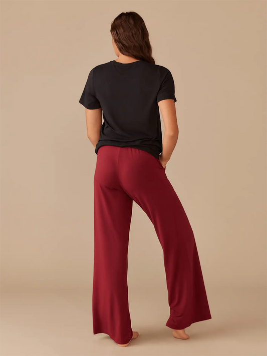 UltraModal™ Wide Leg Lounge Pant | Cabernet