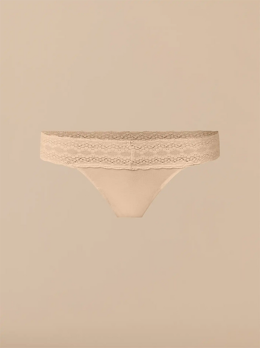 UltraModal™ Lace Low-Rise Thong | Brazilian Sand