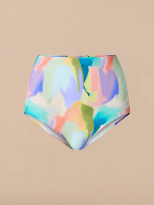 Seamless High-Waisted Shortie | Paint Blends