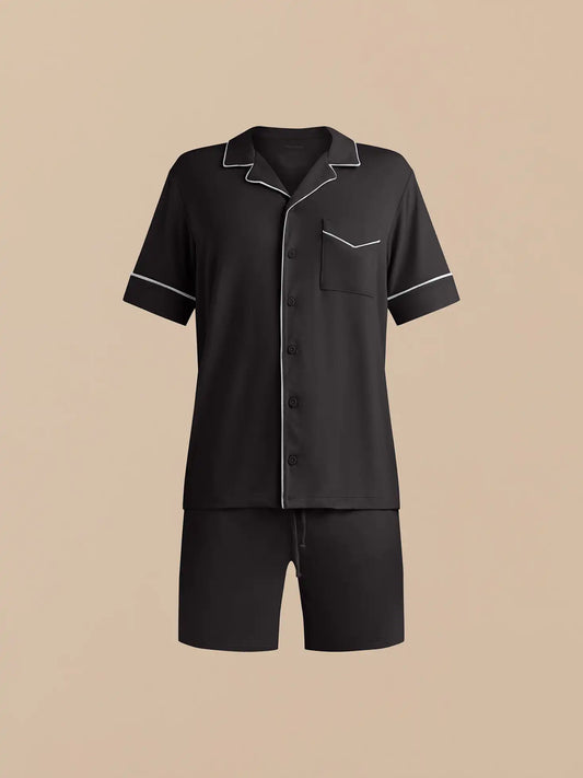 UltraModal™ Short Sleeve PJ Set - Men's | Black