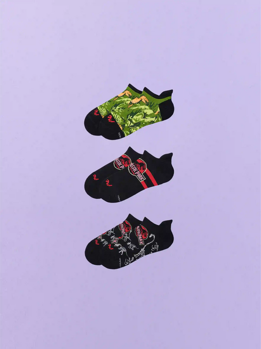 Heritage Ankle Sock 3-Pack | Jurassic Park Pack