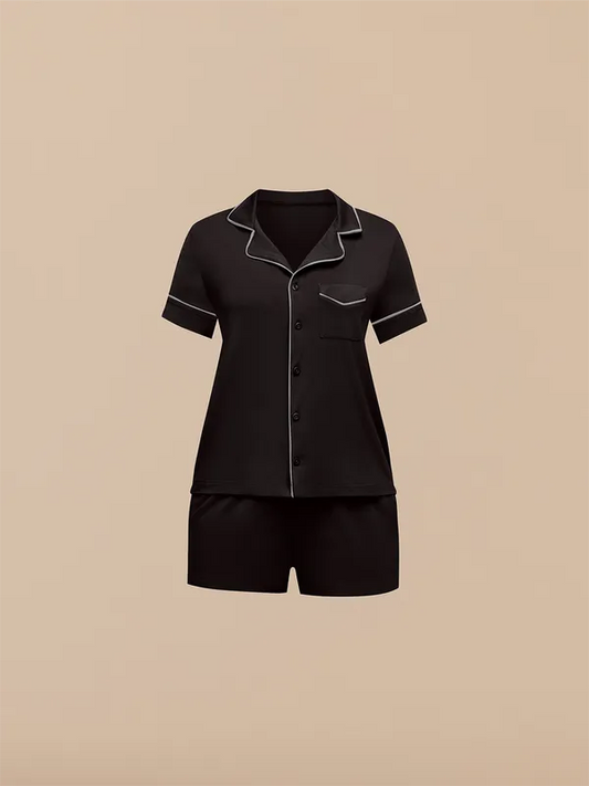 UltraModal™ Short Sleeve PJ Set - Women's | Black