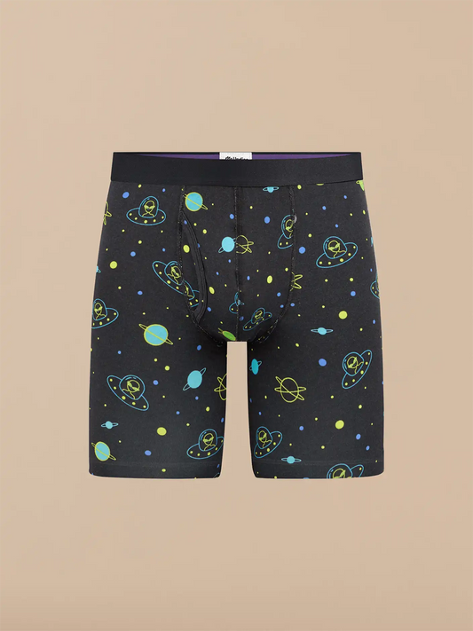 UltraModal™ Core Ball Caddy™ Long Boxer Brief w/ Fly | Alien Arcade