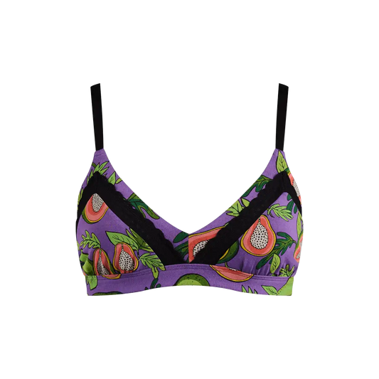 UltraModal™ Lace Triangle Bralette | Papaya Party