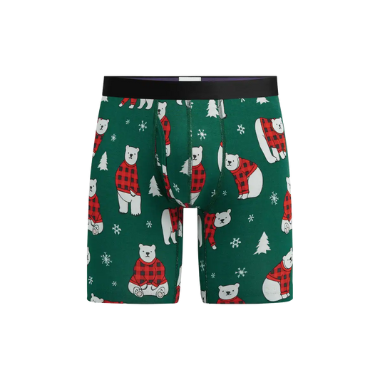 UltraModal™ Core Long Boxer Brief w/ Fly | Cozy Bears