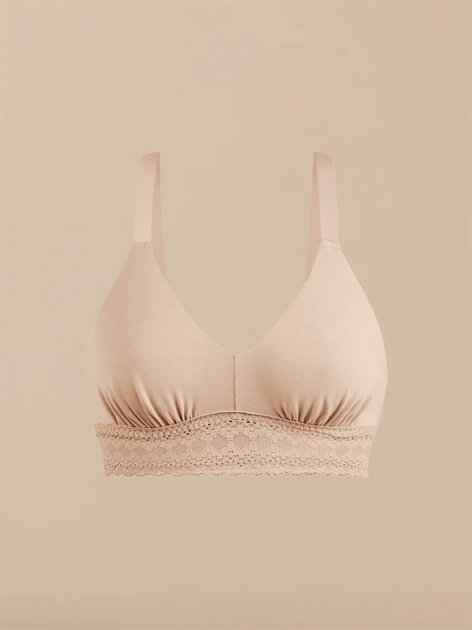 UltraModal™ Lace Longline Bralette | Sand Dune
