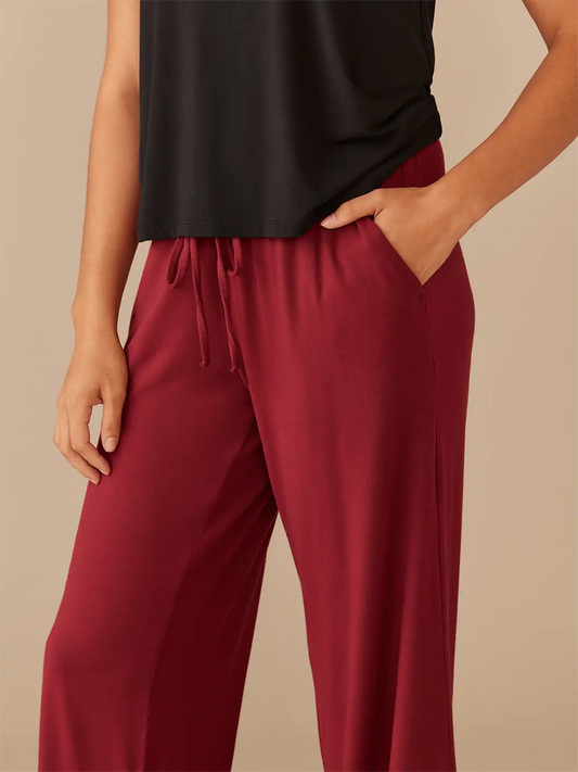 UltraModal™ Wide Leg Lounge Pant | Cabernet