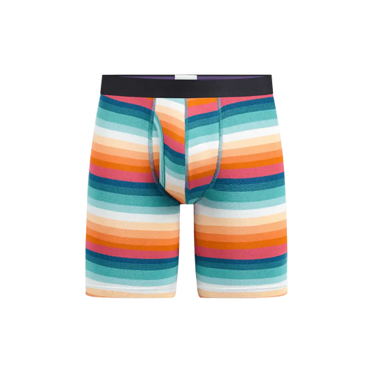 UltraModal™ Core Ball Caddy™ Long Boxer Brief w/ Fly | Pool Stripes