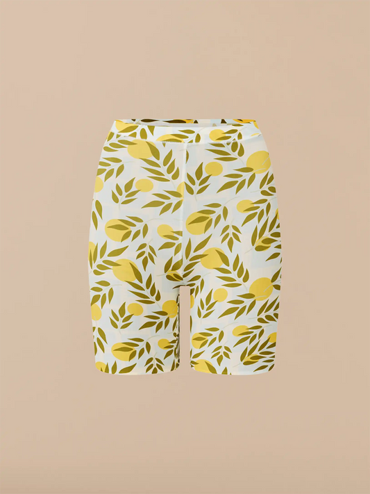 Seamless Long Boyshort | Summer Oranges