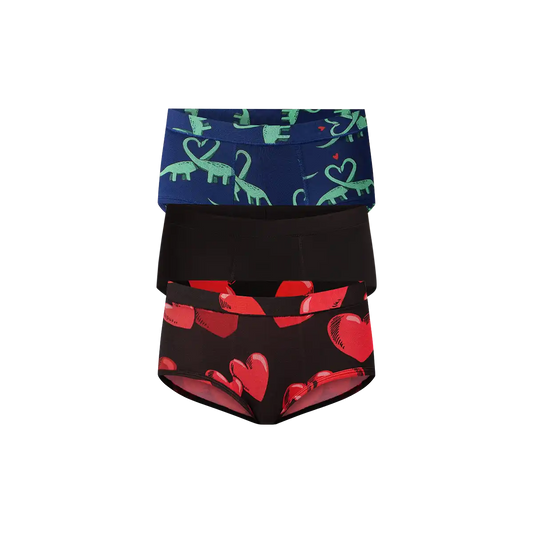 UltraModal™ FeelFree Cheeky Brief 3-Pack | Saur in Love Pack