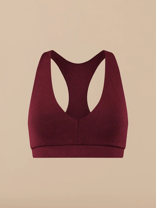 UltraModal™ FeelFree Racerback Bralette | Heather Plum