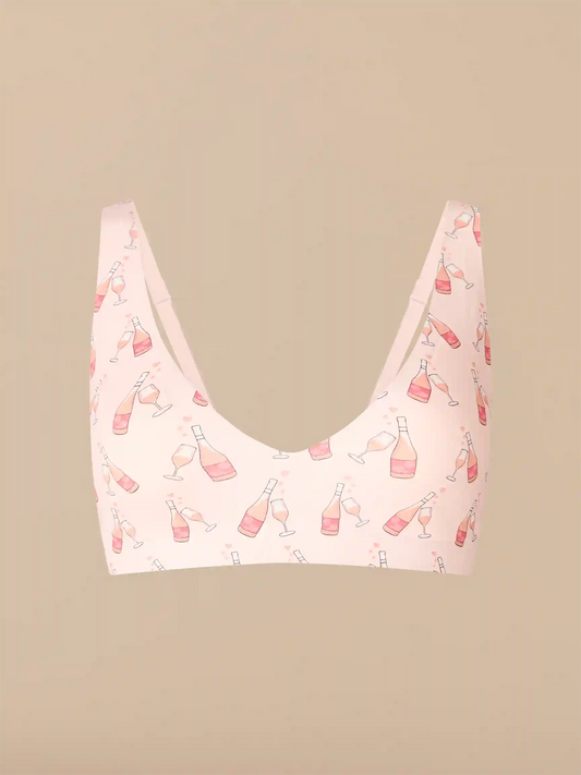Seamless Plunge Bralette | Rose All Day