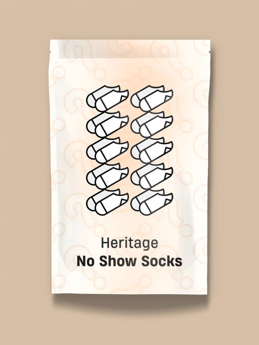 Mystery Heritage No Show Sock 10-Pack | It's a Mystery!